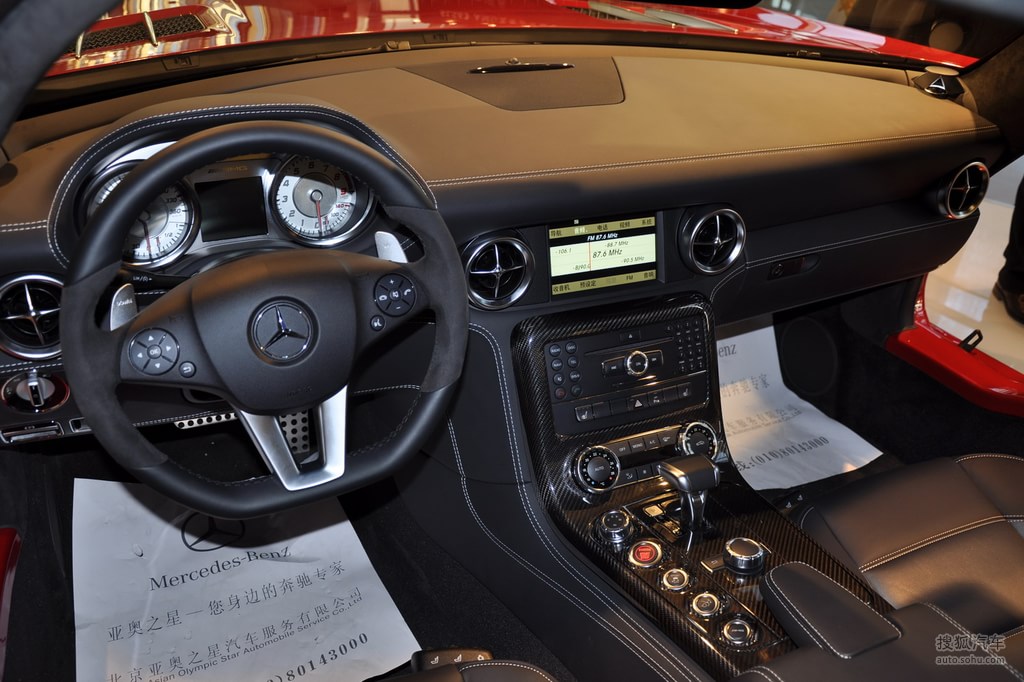 奔驰sls amg2011款6.3l 标准版内饰t656095高清图片_图库_搜狐汽车