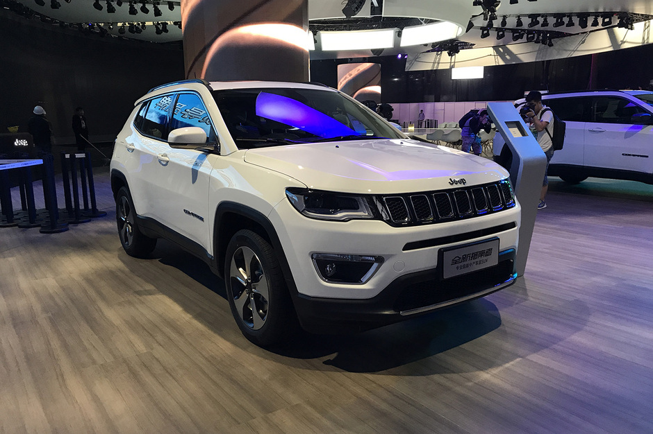 2017上海车展探营广汽菲克jeep全新指南者