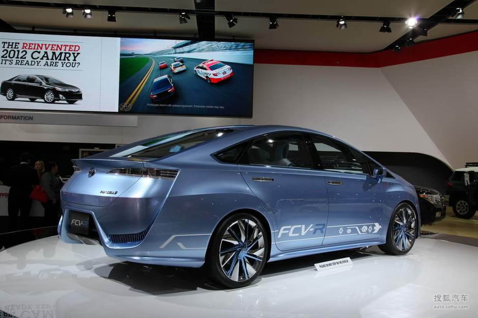 丰田 进口丰田 fcv-r 丰田fcv-r 北美车展实拍