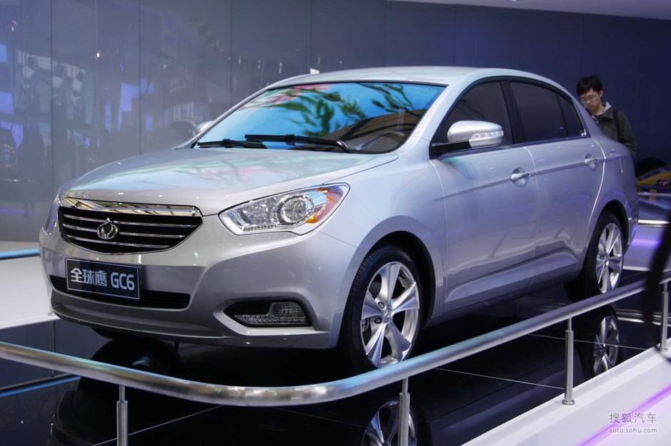 全球鹰 吉利汽车 gc6 全球鹰gc6 上海车展实拍
