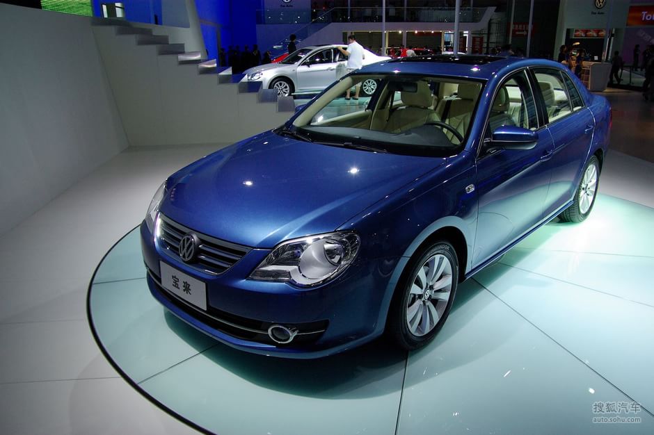 大众宝来1.4tsi运动版车展实拍