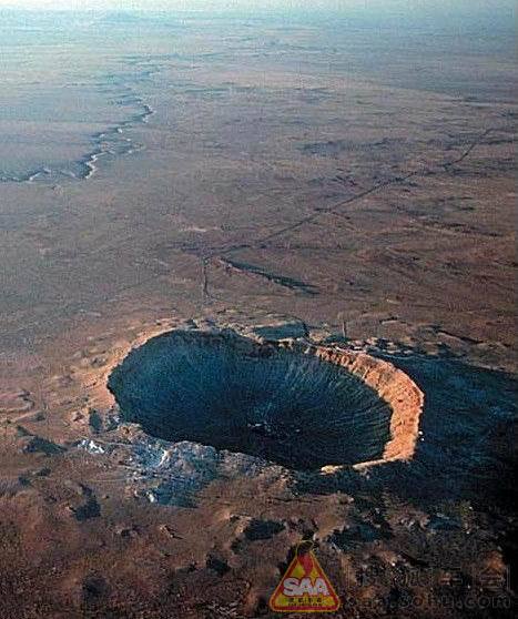 地球上6个比较著名的陨石坑